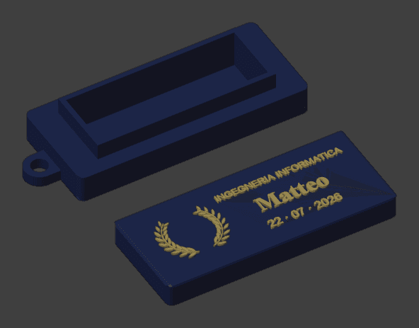 Custom graduation favour