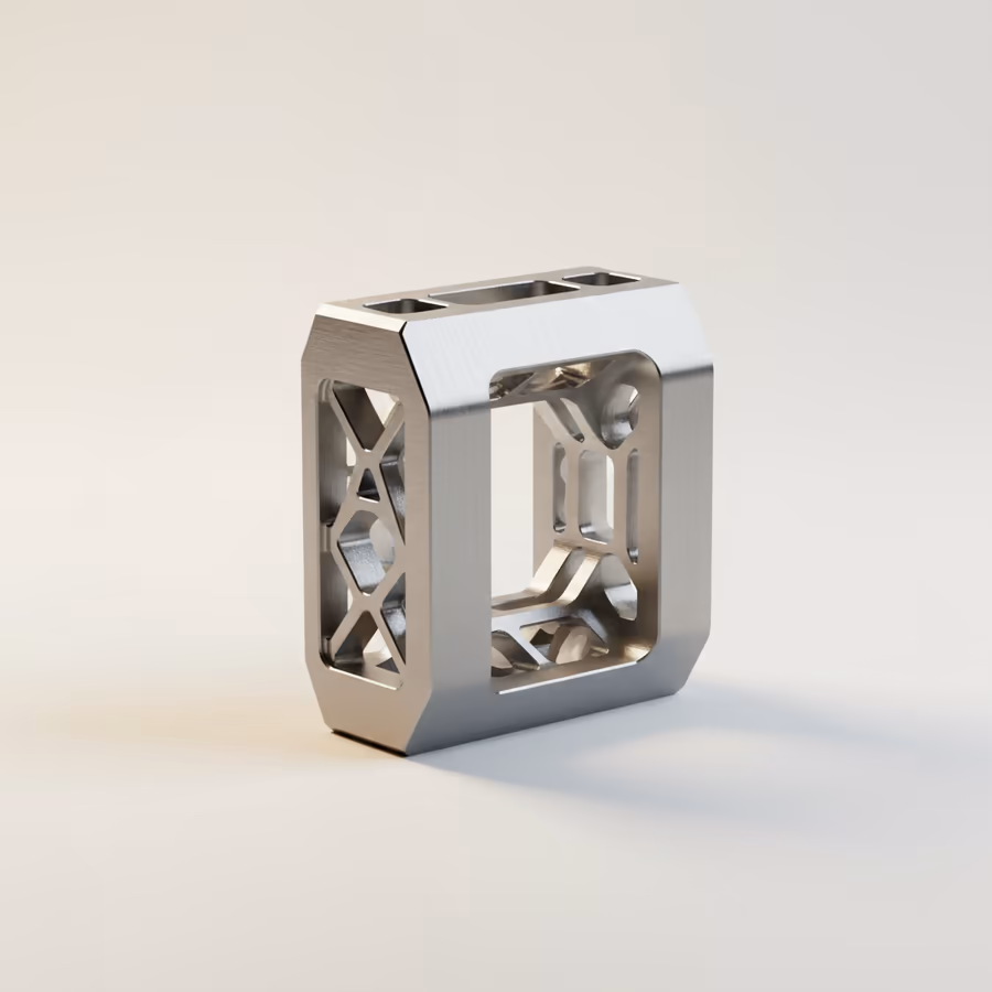 Lower cost on large parts